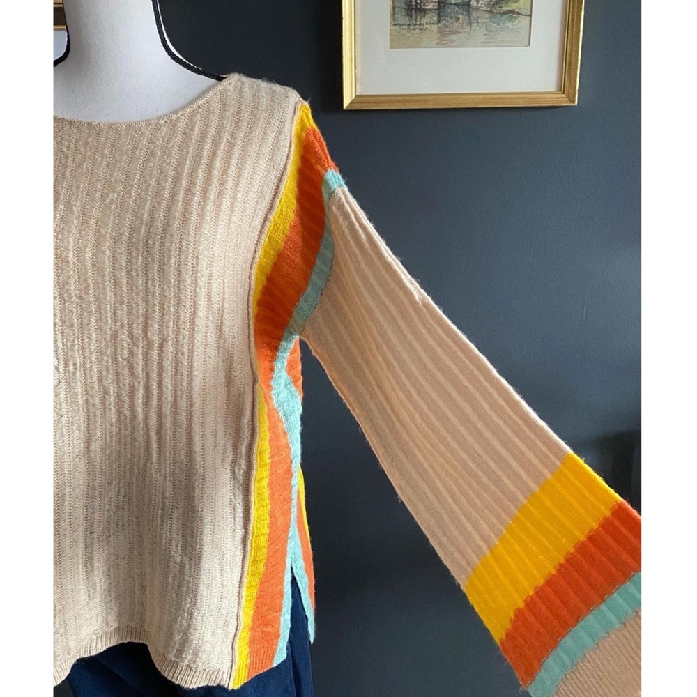 Multicolor Striped Sweater - Picture 5 of 10